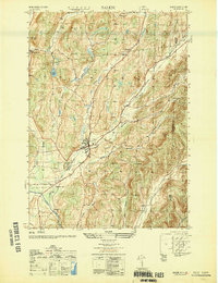 preview thumbnail of historical topo map of Washington County, NY in 1950