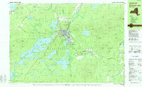 Download a high-resolution, GPS-compatible USGS topo map for Saranac Lake, NY (1978 edition)