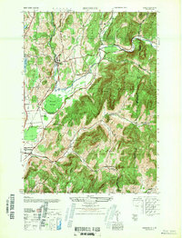preview thumbnail of historical topo map of Washington County, NY in 1947