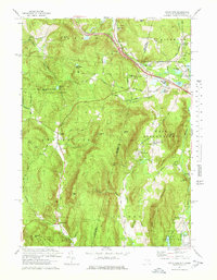 preview thumbnail of historical topo map of Columbia County, NY in 1973
