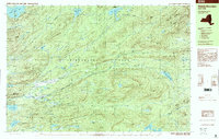 Download a high-resolution, GPS-compatible USGS topo map for Wakely Mountain, NY (2000 edition)