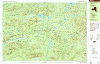 Download a high-resolution, GPS-compatible USGS topo map for West Canada Lakes, NY (1999 edition)