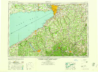 1960 Map of Buffalo