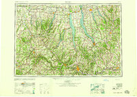 preview thumbnail of historical topo map of Elmira, NY in 1958