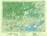 Download a high-resolution, GPS-compatible USGS topo map for Kingston, NY (1954 edition)