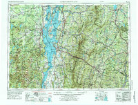 preview thumbnail of historical topo map of Essex County, NY in 1962