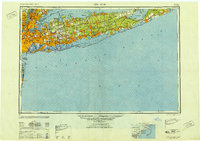 1949 Map of New York, 1951 Print
