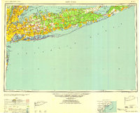 1958 Map of New York