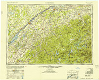 1953 Map of Ogdensburg, NY