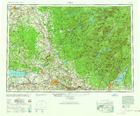 Download a high-resolution, GPS-compatible USGS topo map for Utica, NY (1964 edition)