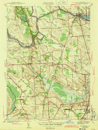 Download a high-resolution, GPS-compatible USGS topo map for Brewerton, NY (1943 edition)