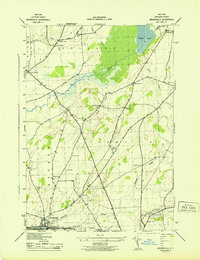 Download a high-resolution, GPS-compatible USGS topo map for Brownville, NY (1943 edition)