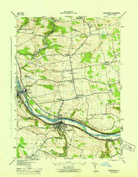 Download a high-resolution, GPS-compatible USGS topo map for Canajoharie, NY (1946 edition)