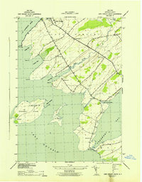 Download a high-resolution, GPS-compatible USGS topo map for Cape Vincent South, NY (1942 edition)
