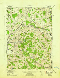 Download a high-resolution, GPS-compatible USGS topo map for Cassville, NY (1945 edition)