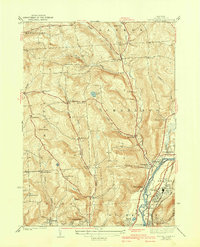 Download a high-resolution, GPS-compatible USGS topo map for Castle Creek, NY (1942 edition)