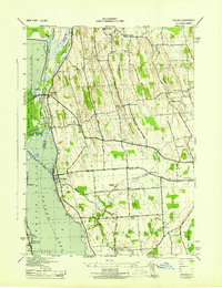 Download a high-resolution, GPS-compatible USGS topo map for Cayuga, NY (1943 edition)