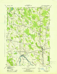 Download a high-resolution, GPS-compatible USGS topo map for Central Square, NY (1943 edition)