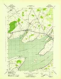 Download a high-resolution, GPS-compatible USGS topo map for Chaumont, NY (1942 edition)