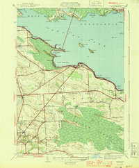 Download a high-resolution, GPS-compatible USGS topo map for Cicero, NY (1944 edition)