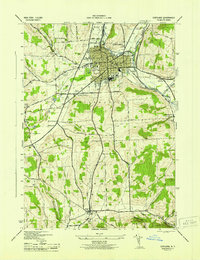1944 Map of Cortland