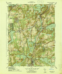 preview thumbnail of historical topo map of Westchester County, NY in 1944