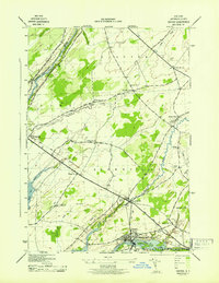 Download a high-resolution, GPS-compatible USGS topo map for Dexter, NY (1943 edition)