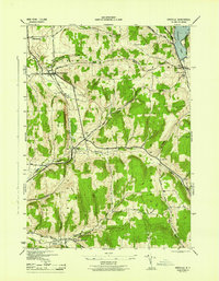 Download a high-resolution, GPS-compatible USGS topo map for Erieville, NY (1944 edition)