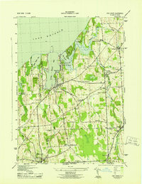 Download a high-resolution, GPS-compatible USGS topo map for Fair Haven, NY (1943 edition)
