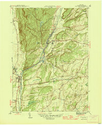 Download a high-resolution, GPS-compatible USGS topo map for Fort Ann, NY (1946 edition)
