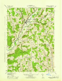 Download a high-resolution, GPS-compatible USGS topo map for Gilbertsville, NY (1945 edition)