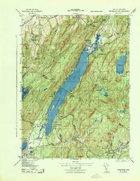 preview thumbnail of historical topo map of Greenwood Lake, NY in 1943