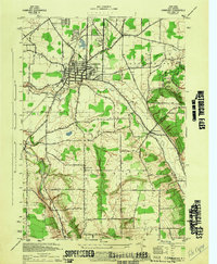 Download a high-resolution, GPS-compatible USGS topo map for Hamburg, NY (1944 edition)