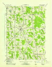 Download a high-resolution, GPS-compatible USGS topo map for Hannibal, NY (1943 edition)