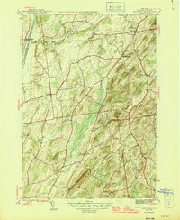 preview thumbnail of historical topo map of Washington County, NY in 1944