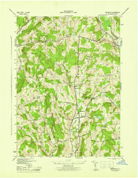 Download a high-resolution, GPS-compatible USGS topo map for Hartwick, NY (1945 edition)