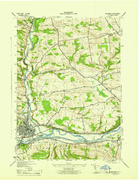 Download a high-resolution, GPS-compatible USGS topo map for Herkimer, NY (1945 edition)