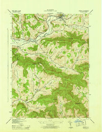 Download a high-resolution, GPS-compatible USGS topo map for Hobart, NY (1946 edition)
