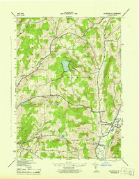 Download a high-resolution, GPS-compatible USGS topo map for Holmesville, NY (1945 edition)