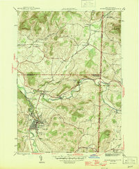 Download a high-resolution, GPS-compatible USGS topo map for Hoosick Falls, NY (1946 edition)