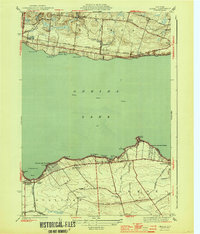 preview thumbnail of historical topo map of Oneida County, NY in 1944