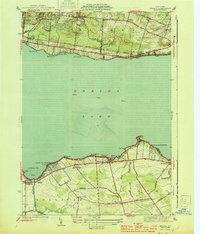 Download a high-resolution, GPS-compatible USGS topo map for Jewell, NY (1944 edition)