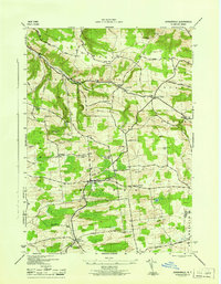 Download a high-resolution, GPS-compatible USGS topo map for Jordanville, NY (1945 edition)