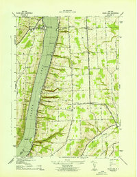 Download a high-resolution, GPS-compatible USGS topo map for Keuka Lake, NY (1943 edition)