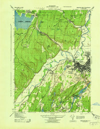 Download a high-resolution, GPS-compatible USGS topo map for Kingston West, NY (1943 edition)
