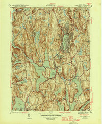 Download a high-resolution, GPS-compatible USGS topo map for Lake Carmel, NY (1944 edition)