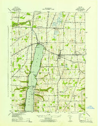 preview thumbnail of historical topo map of Livingston County, NY in 1942