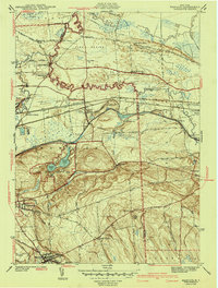 1943 Map of Manlius
