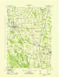 Download a high-resolution, GPS-compatible USGS topo map for Mexico, NY (1943 edition)