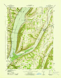 Download a high-resolution, GPS-compatible USGS topo map for Middlesex, NY (1942 edition)